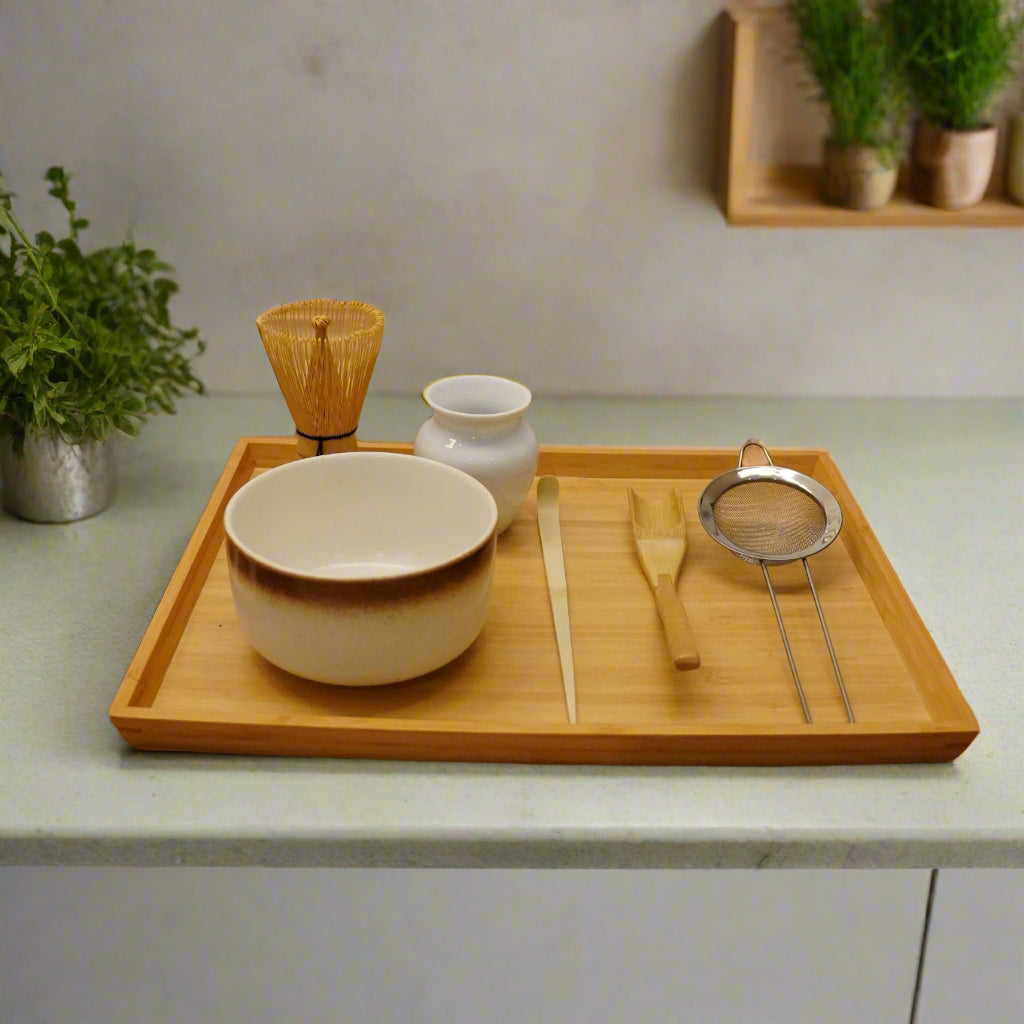6-Piece Japanese Matcha Ceremony Gift Set