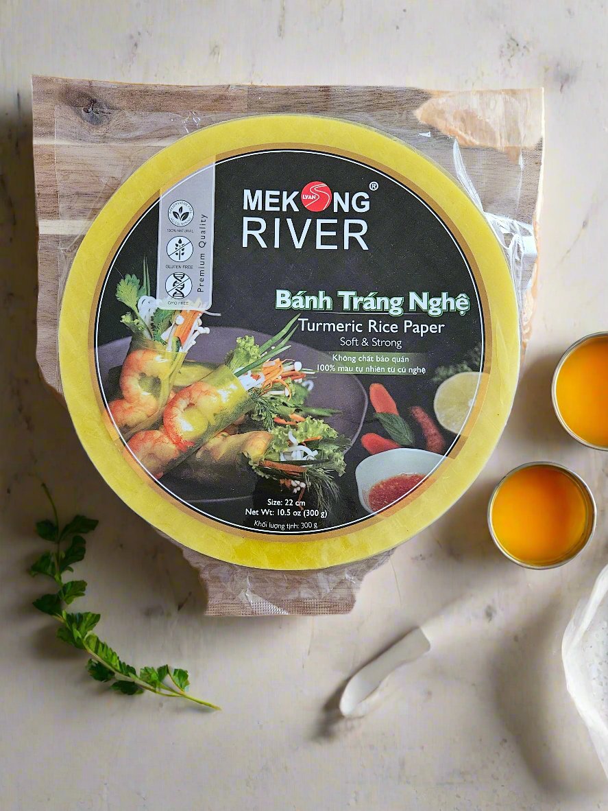 Mekong Turmeric Rice Paper