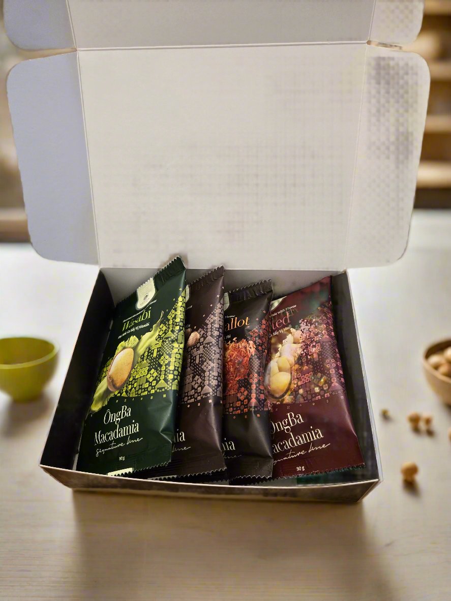 Macadamia Gift Box - 4 Flavors