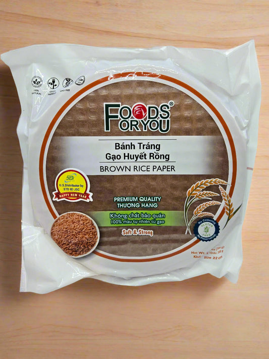 Foods For You Brown Rice Paper
