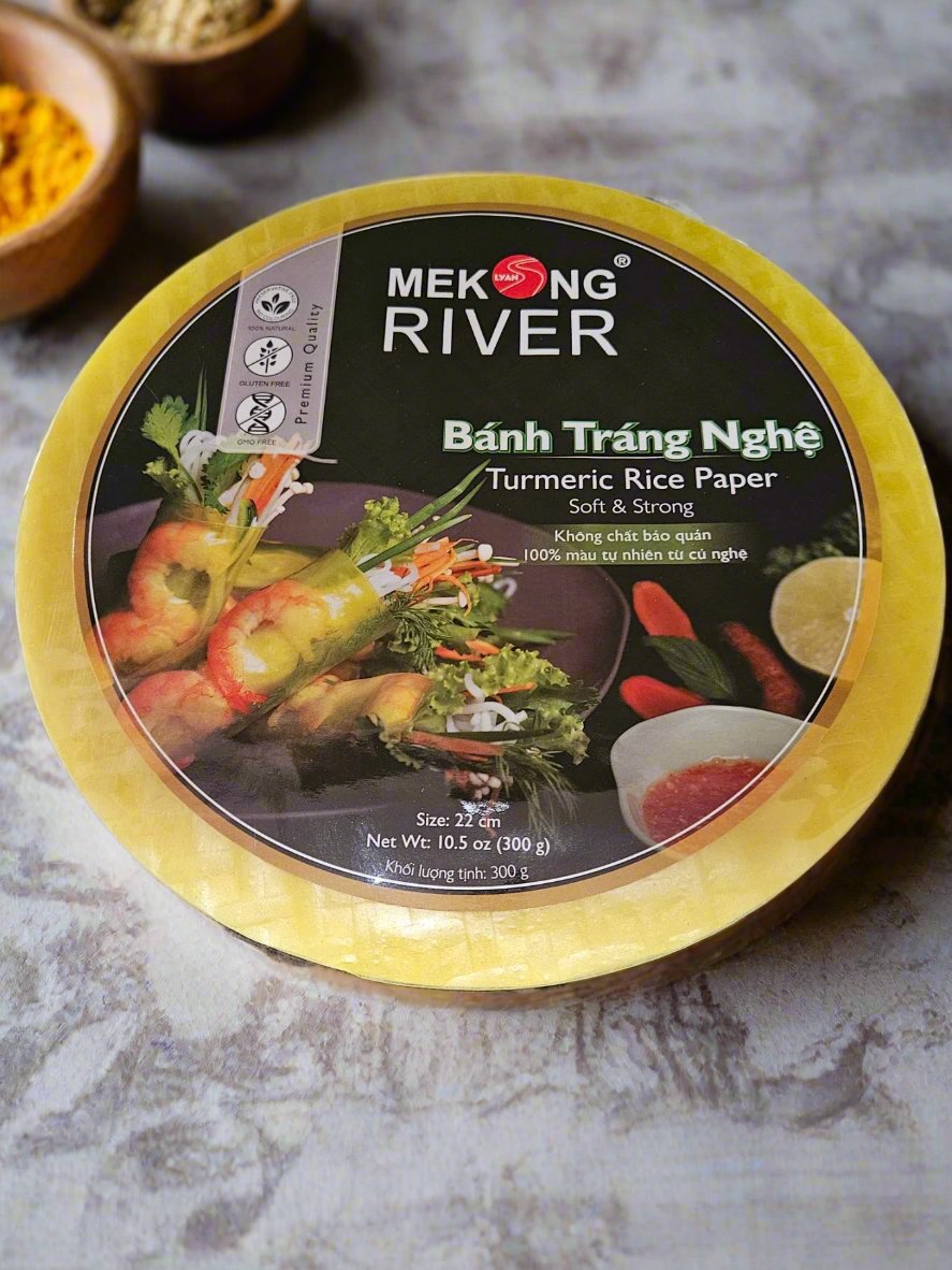 Mekong Turmeric Rice Paper