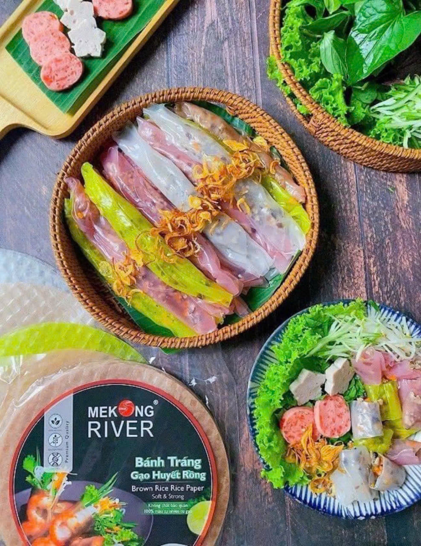 Mekong River Brown Rice Paper