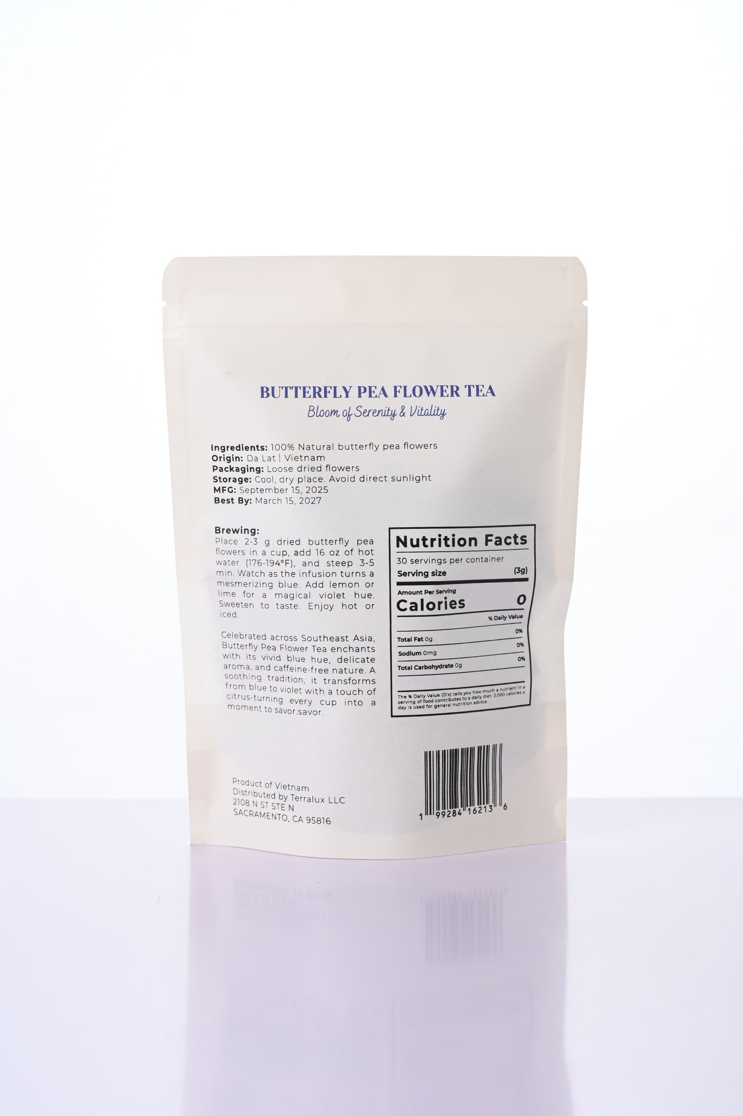 Butterfly Pea Flower Tea