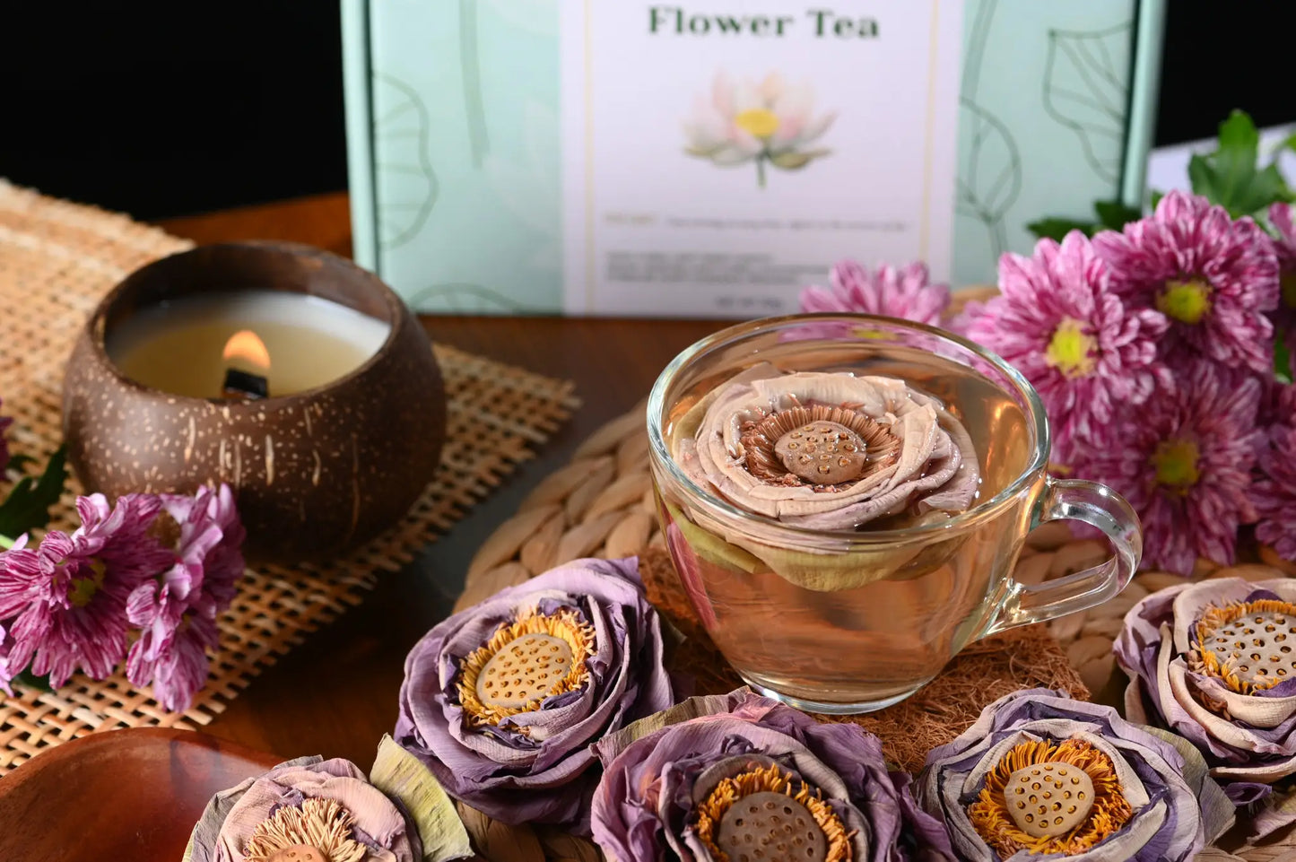 Whole Lotus Flower Tea