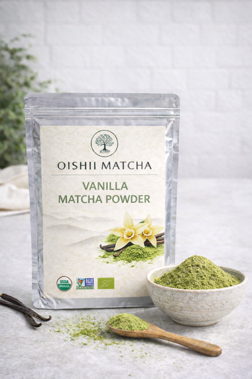 Vanilla Matcha Powder